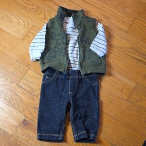 Baby Boys 3 Piece Outfit
